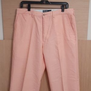 Mens Polo Coral pants size 34/30